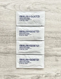Malin + Goetz Detox Face Mask 4 Packets 1.2 fl.oz./36 ml in Total - Picture 1 of 4
