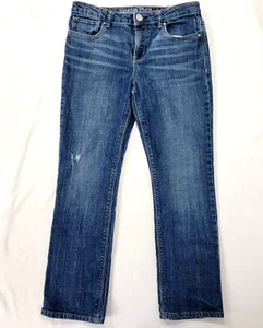 Gap Kids Blue Denim Jeans Girl's Size 12 Plus Slight Distress  Medium Wash - Picture 1 of 8
