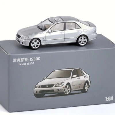 JKM 1:64 Lexus IS300 Sedan Sports Die Casting Model Car Toy Collection - - Image 1 of 4