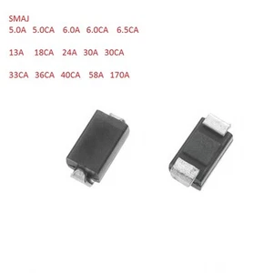 Nuovo diodo TVS SMD SMAJ13A/24A/30A/5A/6A/58A/170A-E3/61 CA - spedizione gratuita - Foto 1 di 7