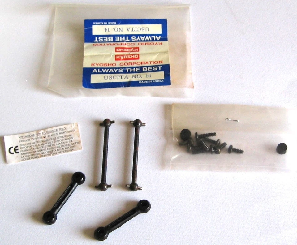 KYOSHO VAUXHALL ASTRA OPEL  1:10 DEAGOSTINI RICAMBI USCITA N. 14  NEW - Immagine 1 di 1