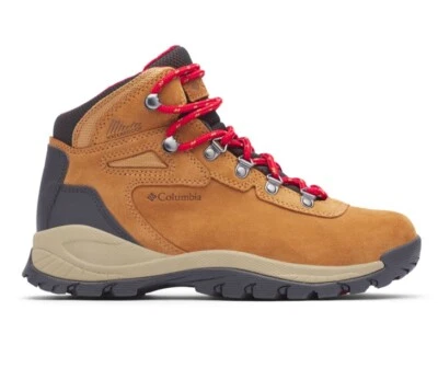 Columbia Preloved Botas Newton Ridge Plus Impermeables Amped Rojo Alce/Montaña Talla 10 Foto 1 de 4