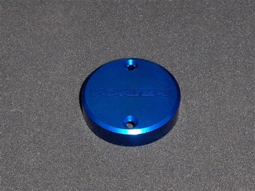 Tapa tapa depósito freno delantero redondo azul Honda CBR 1000RR 954 929 Vortex Foto 1 de 1