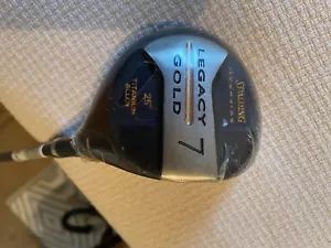 BRAND NEW Spalding Legacy Gold 25 degree fairway 7 wood mens graph RH - Picture 1 of 3