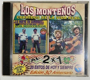 LOS MONTEÑOS -CORRIDOS DE LA VIDA REAL- 2003 MEXICAN CD ALBUM, CORRIDOS - Picture 1 of 3