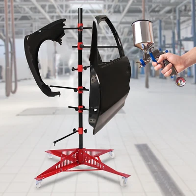 Heavy-duty Automotive Auto Body Door Bumper Stand Panel Tree Hang Paint Stand - Image 1 of 4