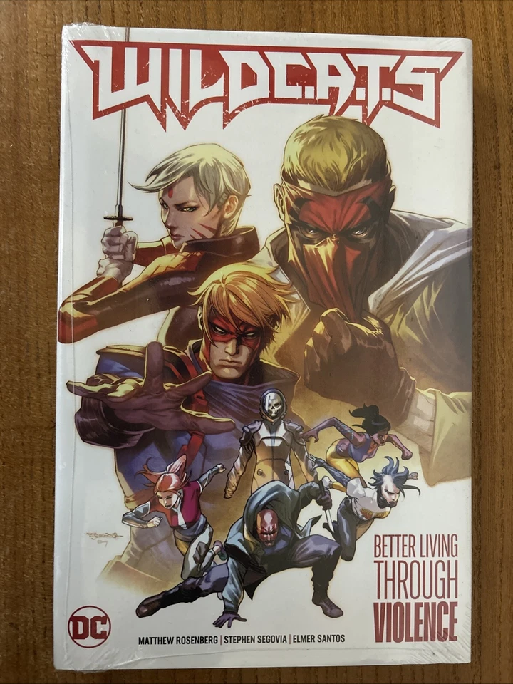 WILDCATS VOLUME 1 BETTER LIVING THROUGH VIOLENCE HARDCOVER Collects (2022) #1-6 Foto 1 de 4