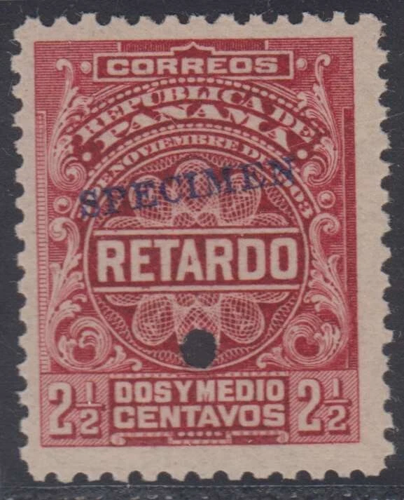 PANAMÁ 1904 TARIFA TARDÍA Sc I3 PRUEBA PERFECTA + "ESPECIMEN" MNH EN MUY BUEN ESTADO Foto 1 de 1