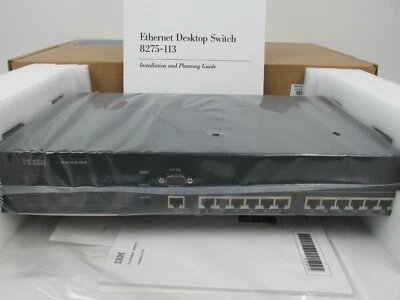 IBM 8275-113 Fast Ethernet Desktop Switch 12-port - Image 1 of 4