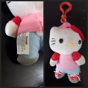 PELUCHE SANRIO HELLO KITTY 2006 PORTACHIAVI - Foto 1 di 1