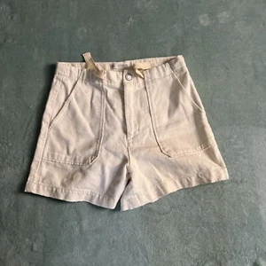 Zara Girls Off White Shorts Size 13-14 LN - Picture 1 of 2
