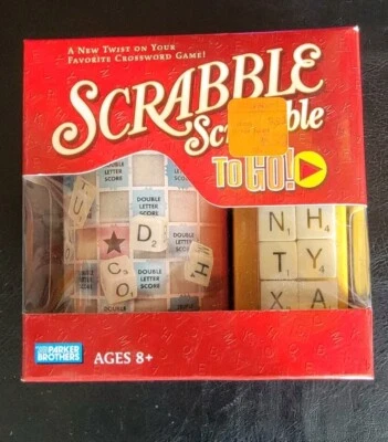 Scrabble Scramble To Go Game - 2006 Hasbro New - Image 1 of 4