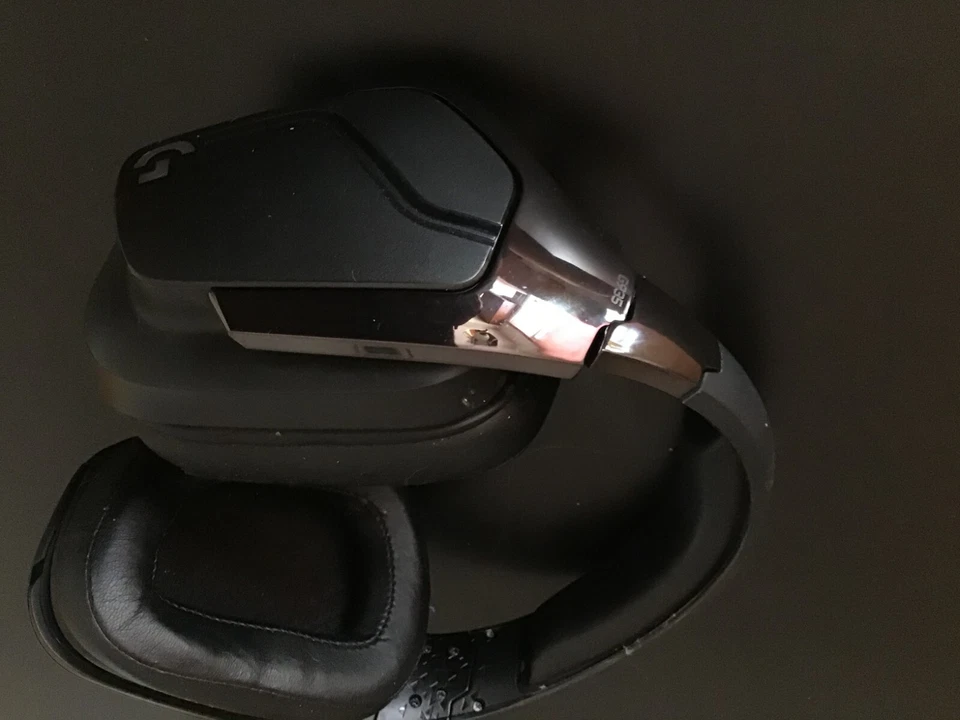 Logitech G935 On-Ear Wireless Headset - Black/Blue Headset only - Image 1 of 1