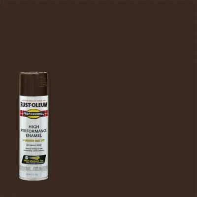 RUST-OLEUM  ~ Gloss Dark Brown  ~  15 oz Spray Paint Professional Enamel 5748838 - Image 1 of 4