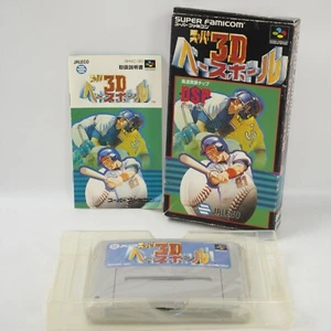 SUPER 3D BASEBALL Super Famicom Nintendo 5089 sf - Picture 1 of 9