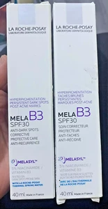 2x La Roche Posay Mela B3 Moisturiser SPF30 40ml - Picture 1 of 3