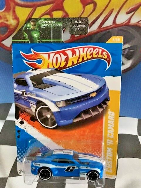 Chevrolet Custom '11 Camaro PR5 Hot Wheels 2011 nuevos modelos 05/50 005 azul Foto 1 de 1
