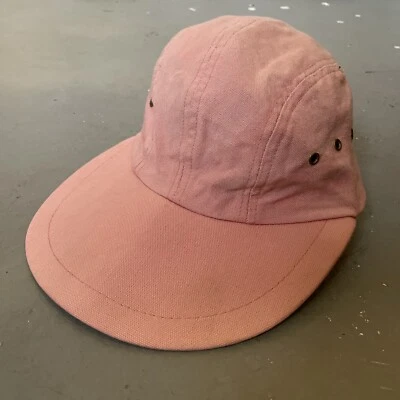 Gorra LL Bean Lona Ala Larga Ancha Pesca Sol Campamento Años 80 De Colección Hecha en EE. UU. M Foto 1 de 4