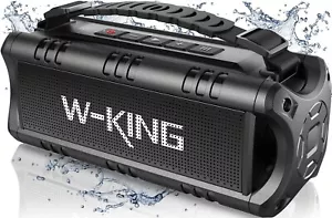 W-KING Bluetooth Speaker, 30W RMS(60W Peak) Portable Wireless Loud Speakers - Picture 1 of 8
