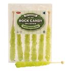 Rock Candy - Swizzle Sticks - 6 Sticks - (Light Green / Watermelon)