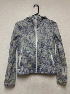 Ivivva (Lululemon Girls) Hit The Field Raincoat Jacket EUC Sz 12 - Picture 1 of 7