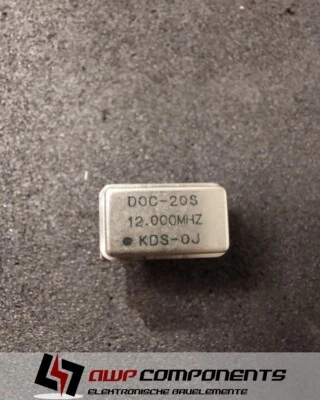 (5 uds.) DOC-20 S - Oscilador de cuarzo 12 MHz THT 4 PINES - KDS Daishinku Foto 1 de 2