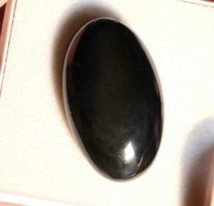 44.50 Carat Natural Rainbow Obsidian Oval Cabochon Gemstone 21*35 Mm - Picture 1 of 2