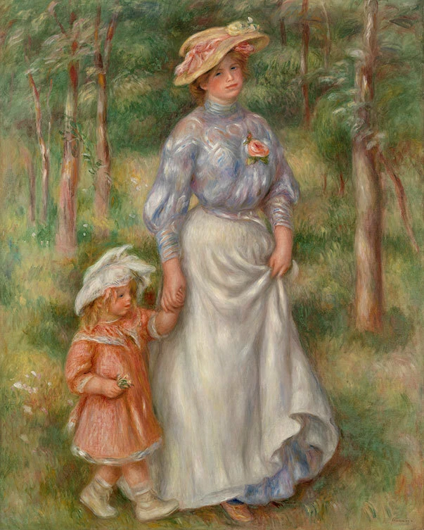 Pierre Auguste Renoir- Promenade - image 1 of 1