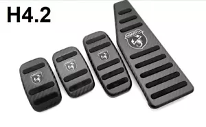 New Genuine OEM Abarth 500 595 605 Carbon Fibre Pedals & Footrest Cover 59107083 - Picture 1 of 5