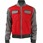 Marty Mcfly Back to the Future Jacket Giacchetto Ritorno Al Futuro Cosplay Coat