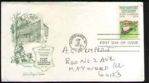 US. 1542. 10c. Kentucky Settlement, 200th Anniv.. Artmaster FDC. 1974 -1 - Picture 1 of 1