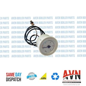 ARISTON MICROGENUS II SYSTEM 24RFFI & 31RFFI PRESSURE GAUGE 65100695 WAS 999245 - Picture 1 of 3