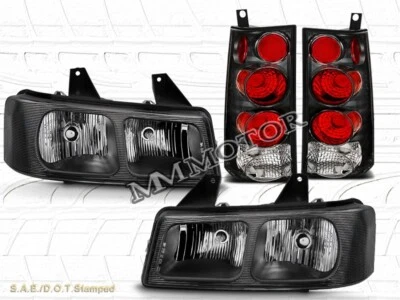 Faros compuestos + luces traseras Chevy Express Van 2003-2020/GMC Savana Van Foto 1 de 4