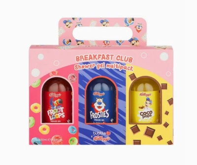BUBBLE T COSMETIC Kellogg's Breakfast Club Geschenkset Duschgel 3 x 100ml - bubble t