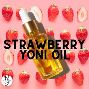 Ed*ble Yoni Oil, Strawberry Yoni oil, Intimate Yoni Oil / Vaginal Yoni Oil - Picture 1 of 5