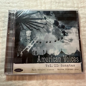 MARK HETZLER/MARTHA FISCHER AMERICAN VOICES, VOL. 2: SONATAS NEW CD - Imagen 1 de 2