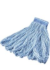 RUBBERMAID (Pack 6) Commercial FGE23800BL00 String Wet Mop,24 oz.Synthetic