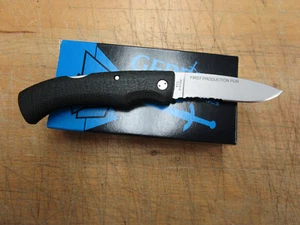 Gerber Gatormate, ATS-34, Serr w/ Sheath (#06253) USA! NOS, 1st Production Run - Picture 1 of 12