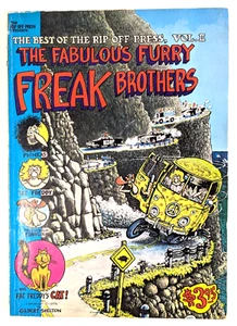 1974 The Best Of Rip Off Press Vol 2 Fabulous Furry Freak Brothers - Bild 1 von 7