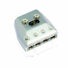 Stinger Shd21 Hpm Series Power or Ground Distribution Block with Satin Chrome Fi