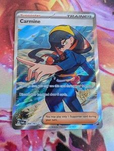 Pokémon 2024 Carmín 204/167 Sv06 Mascarada Crepúsculo Holo Casi Nuevo Ultra Raro Entrenador - Imagen 1 de 2