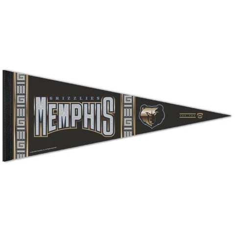 MEMPHIS GRIZZLIES FOR THE M ROLL UP PREMIUM FELT PENNANT 12"x30" NEW WINCRAFT 👀 Cover