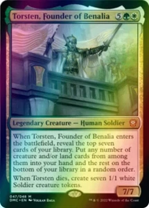 MTG Torsten, Gründer von Benalia, Foil Dominaria United Commander NM - Bild 1 von 1
