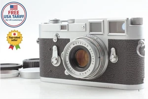 Overhauled [N MINT] Leica M3 SS Single Stroke Film Camera Elmar 50mm f/2.8 JAPAN - Picture 1 of 22
