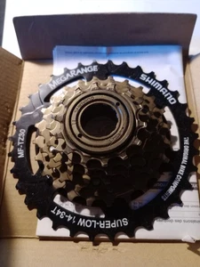 Shimano Sprocket Cassette MF-TZ30 6 Speed Mega range Multi Freewheel - Picture 1 of 3
