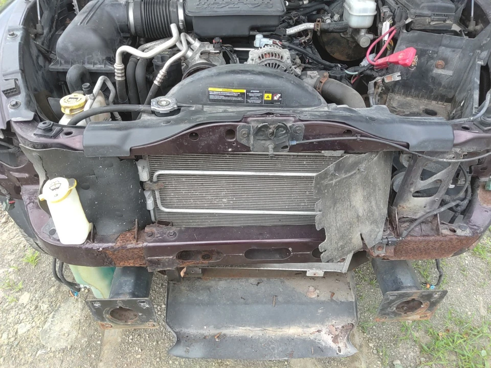 05 DODGE DAKOTA Radiator Support Surface Rusting - Image 1 of 1