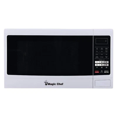 Magic Chef 1.6 Cu Ft 1100W Microwave Oven Countertop White MCM1611W - Image 1 of 4