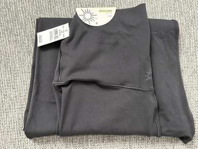 OFFLINE by Real Me Aerie High Waisted Crossover Legging M Short Gray - Image 1 of 4