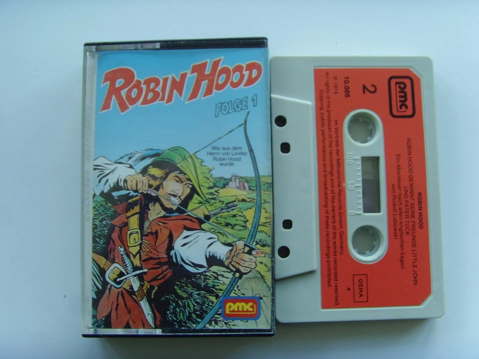 MC Kassette Robin Hood, Folge 1 PMC Metronome, Original 70er Jahre Hörspiel - Bild 1 von 1