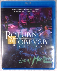 Return to Forever Montreux Chick Corea Al Di Meola Clarke Blu-ray 2009 Excellent - Bild 1 von 3